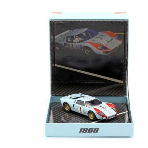 CMR43055BOX - 1/43 (SINGLE CAR) FORD GT40 MK II NO.1 2ND 24H LE MANS 1966 MILES HULME IN COLLECTORS BOX