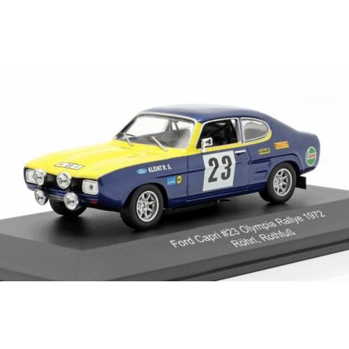 CMRWRC012 - 1/43 FORD CAPRI NO.23 OLYMPIA RALLYE 1972 ROHRL ROTHFUSS