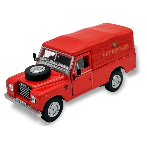 CR451750 - 1/43 LAND ROVER SERIES 3 109 SOFT TOP RED FIRE BRIGADE