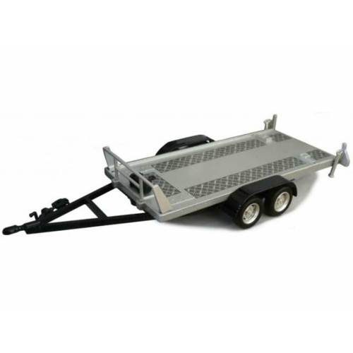 CR92210 - 1/43 LOW LOADER TRAILER SILVER