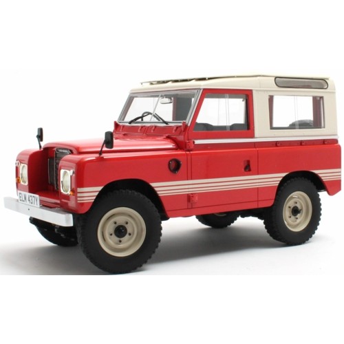 CULCML114-4 - 1/18 LAND ROVER 88 SERIES III - MASAI RED COUNTY 1978