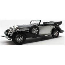 CULCML184-3 - 1/18 MERCEDES BENZ 540K CABRIOLET B BLACK SILVER 1936-1938