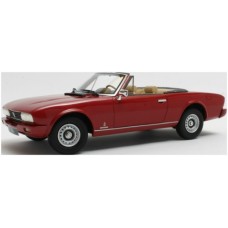 CULCML192-1 - 1/18 PEUGEOT 504 CABRIOLET 1983 RED METALLIC