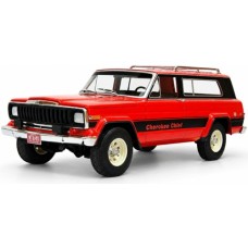 CULCML207-1 - 1/18 JEEP CHEROKEE CHIEF (SJ) RED 1980-1983