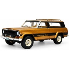 CULCML207-2 - 1/18 JEEP CHEROKEE CHIEF (SJ) BROWN METALLIC 1980-1983