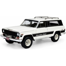 CULCML207-3 - 1/18 JEEP CHEROKEE CHIEF (SJ) WHITE 1980-1983