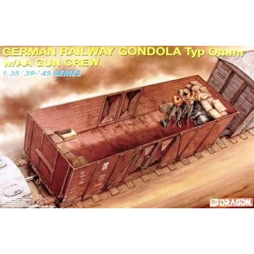 DK6086 - 1/35 GERMAN RAILWAY GONDOLA TYP OMMR (PLASTIC KIT)
