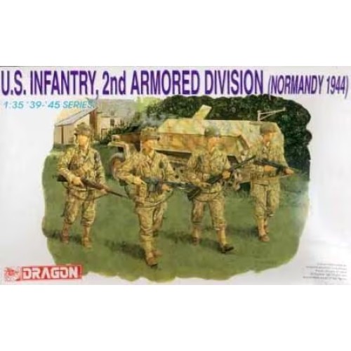 DK6120 - US INFANTRY 2ND ARMOURED DIVISION (PLASTIC KIT)