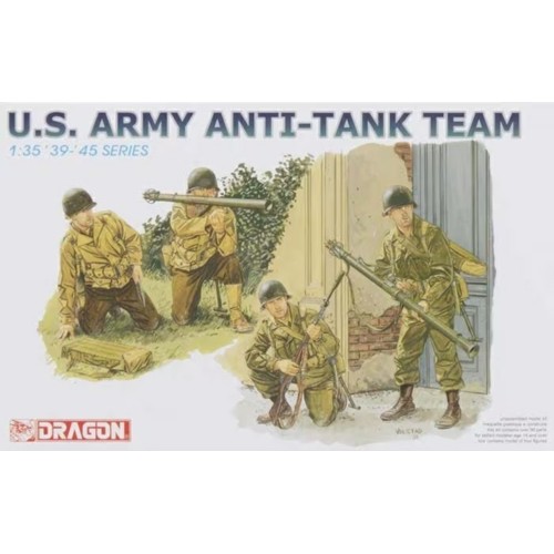 DK6149 - 1/35 US ARMY ANTI-TANK TEAM (PLASTIC KIT)