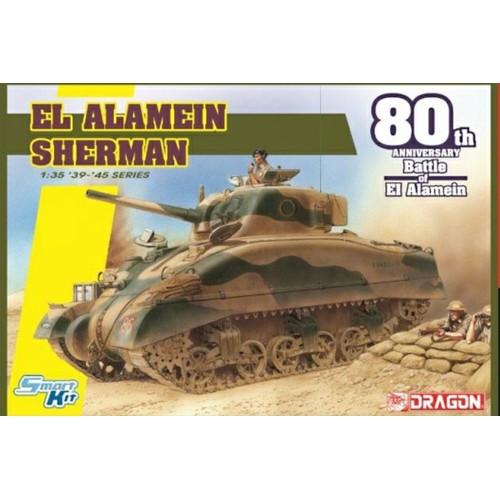 DK6617 - 1/35 EL ALAMEIN SHERMAN (PLASTIC KIT)