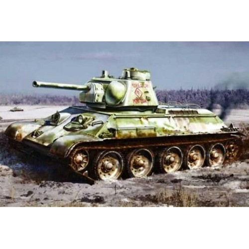 DK6621 - 1/35 T-34/76 MOD 1943 W/COMMANGER CUPOLA (PLASTIC KIT)
