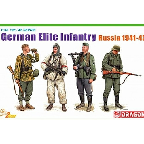 DK6707 - 1/35 GERMAN ELITE INFANTRY RUS (PLASTIC KIT)