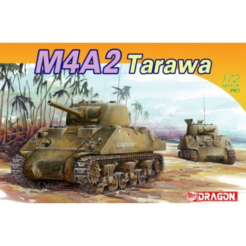 DK7305 - 1/72 M4A2 75MM TARAWA (PLASTIC KIT)
