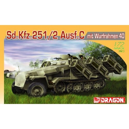 DK7306 - 1/72 SDKFZ.251 AUSFC WURFRAHMEHN 40 (PLASTIC KIT)