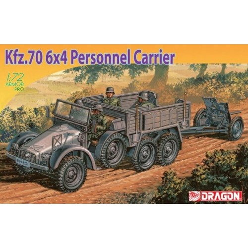 DK7377 - 1/72 KFZ 70 6X4 PERSONNEL CARRIER (PLASTIC KIT)