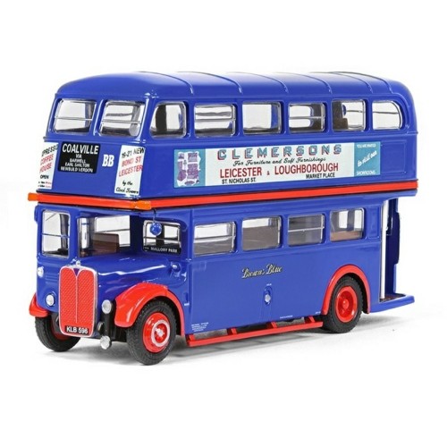 E34116 - 1/76 AEC RT BROWNS BLUE COALVILLE VIA BARWELL