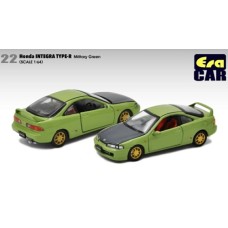 ECHA20DC2RN22 - 1/64 22 HONDA INTEGRA TYPE-R DC2 - MILITARY GREEN