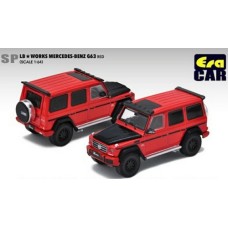 ECMB204X4SP29 - 1/64 SP LB WORKS MERCEDES-BENZ G63 - RED