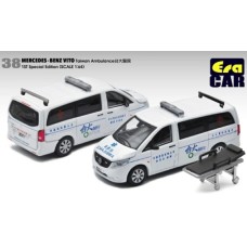 ECMB20VITRF38 - 1/64 38 MERCEDES-BENZ VITO - TAIWAN AMBULANCE 1ST SPECIAL EDITION