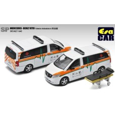 ECMB20VITSP43 - 1/64 SP43 MERCEDES-BENZ VITO - TAIWAN AMBULANCE
