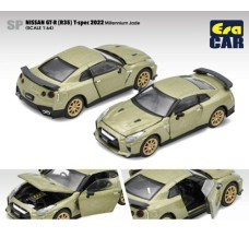ECNS21GTR95 - 1/64 SP NISSAN GT-R (R35) T-SPEC 2022 MILLENNIUM JADE