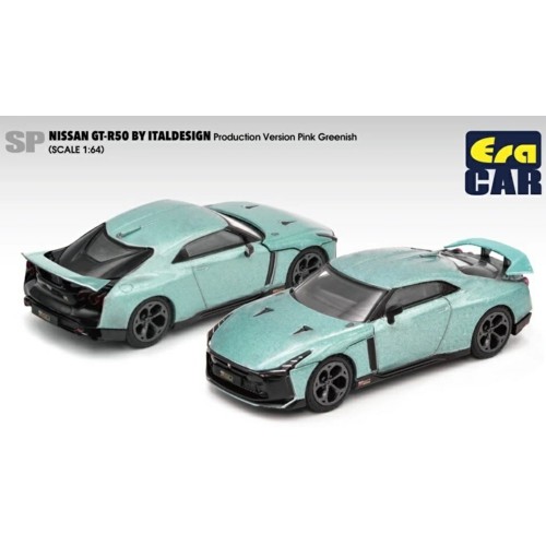 ECNS21GTRSP48 - 1/64 SP NISSAN GT-R50 BY ITALDESIGN
- PRODUCTION VERSION PINK GREENISH