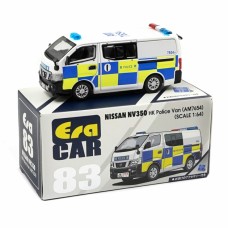 ECNS21NV83 - 1/64 83 NISSAN NV 350 HK POLICE VAN (AM7654)