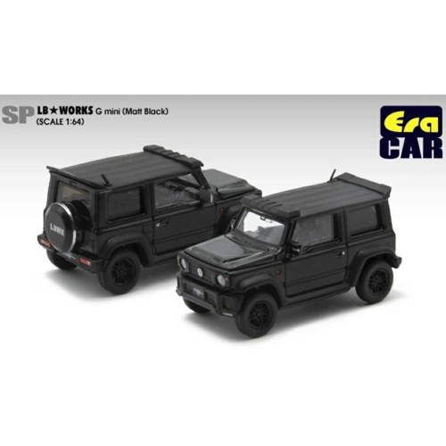 ECSU19JSSP21 - 1/64 SP21 LB WORKS - SUZUKI G MINI SP EDITION (MATT BLACK)