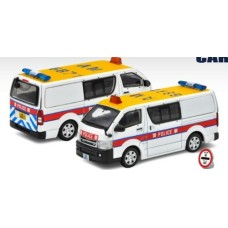 ECTO21HI78 - 1/64 78 TOYOTA HIACE HK POLICE (AM6871)