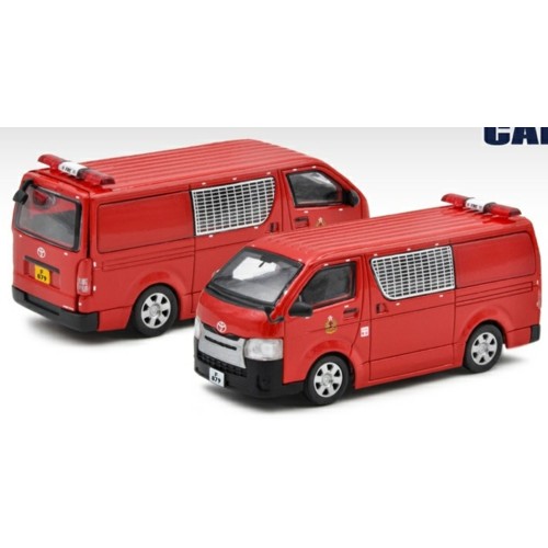 ECTO21HIRF64 - 1/64 64 TOYOTA HIACE H.K. FIRE VAN F879