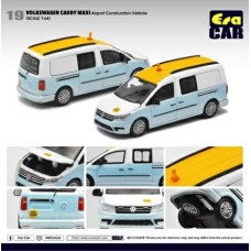 ECVW20CAMRN19 - 1/64 19 VOLKSWAGEN CADDY MAXI - AIRPORT CONSTRUCTION VEHICLE