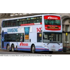 EIGUKD76003 - 1/76 DENNIS TRIDENT E500 - FIRST BUS ABERDEEN - THE BRIDGES - ROUTE 1 DANESTONE VIA CITY CENTRE, FLEET 38216 - REGISTRATION SN09CCO