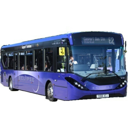 EIGUKD76202 - 1/76 ALEXANDER DENNIS ENVIRO 200 MMC 11.8M E2 FIRST HANDDORSET ECLIPSE FT.67181 YX66 WBW