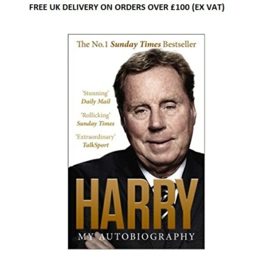 FREEDEL - FREE UK SHIPPING BOOK HARRY REDKNAPP'S AUTOBIOGRAPHY ALWAYS MANAGING