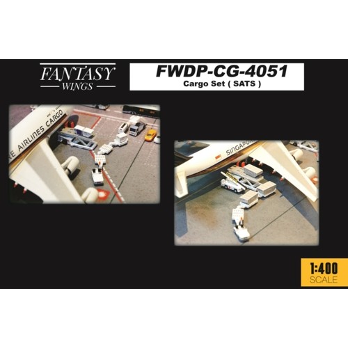 FWDP-CG-4051 - 1/400 CARGO SET SATS GROUND HANDLING