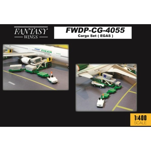 FWDP-CG-4055 - 1/400 CARGO SET EGAS GROUND HANDLING