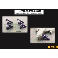 FWUNLD-PS-4060 - 1/400 PASSENGER STAIR SET (AMERICAN AIRLINES SET OF 4)