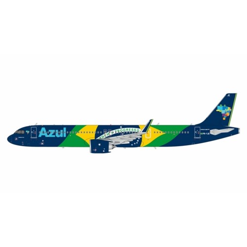 G2AZU1085 - 1/200 AZUK LINHAS AEREAS BRASILEIRAS A321 NEO PR-YJE (BRAZILIAN FLAG LIVERY)