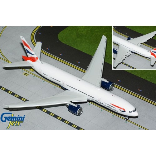 G2BAW1130F - 1/200 BRITISH AIRWAYS B777-200ER G-YMMS (FLAPS DOWN)