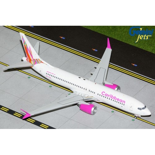 G2BWA1132 - 1/200 CARIBBEAN AIRLINES B737 MAX 8 9Y-CAL NEW LIVERY