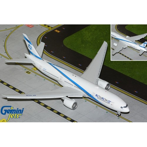 G2ELY1361F - 1/200 EL AL ISRAEL AIRLINES B777-200ER 4X-ECB (FLAPS DOWN)