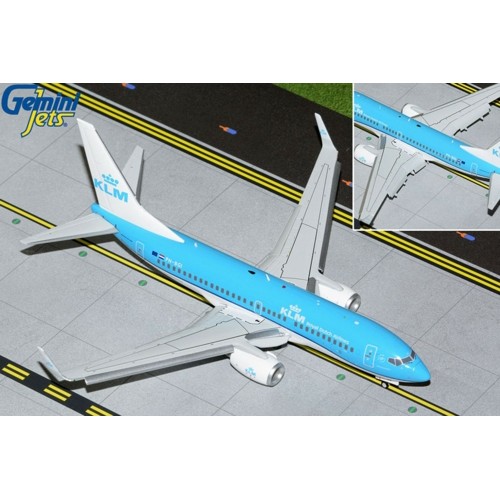 G2KLM986F - 1/200 KLM ROYAL DUTCH AIRLINES B737-700W FLAPS DOWN