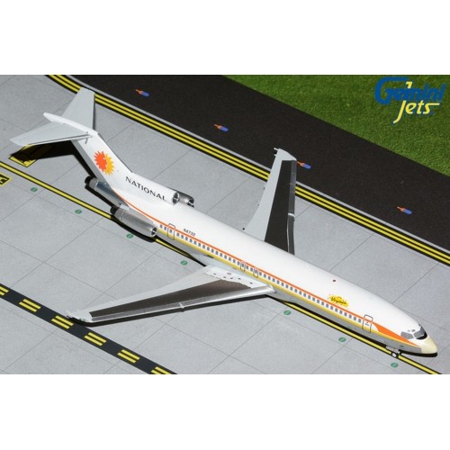 G2NAL1060 - 1/200 NATIONAL AIRLINES B727-200 SUN KING LIVERY WITH POLISHED BELLY