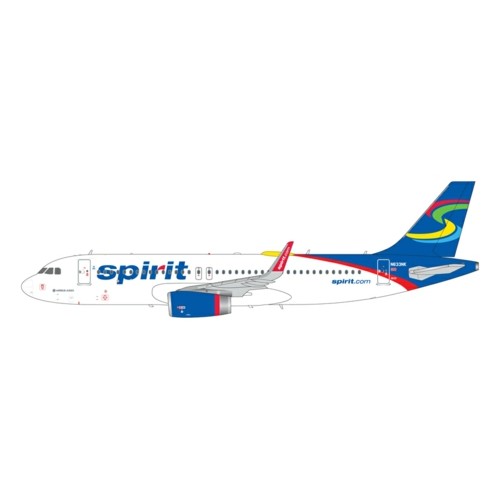 G2NKS1338 - 1/200 SPIRIT AIRLINES A320-200 N633NK (BLUE-AND-WHITE SKITTLES LIVERY)