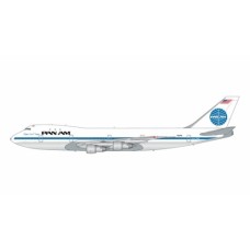 G2PAA1248 - 1/200PAN AM B747-100 N747PA - CLIPPER JUAN T. TRIPPE (1970S LIVERY - POLISHED BELLY)