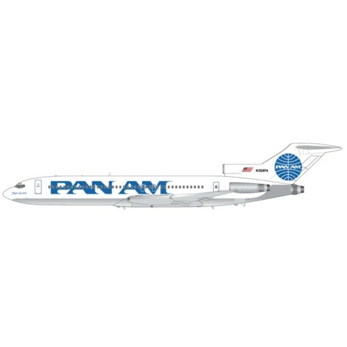 G2PAA1408 - 1/200 PAN AM B727-200/ADV N368PA - CLIPPER GOODWILL POLISHED BELLY