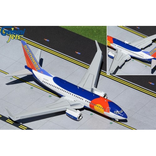 G2SWA460F - 1/200 SOUTHWEST AIRLINES B737-200 N230WN COLORADO ONE FLAPS DOWN