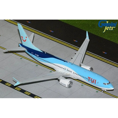 G2TOM1389 - 1/200 TUI AIRWAYS B737 MAX 8 G-TUMY (UPGRADED STAND)