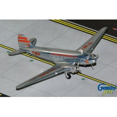 G2TWA314 - 1/200 TWA (TRANSCONTINENTAL AND WESTERN AIR) DC-3 NC1943 (POLISHED)