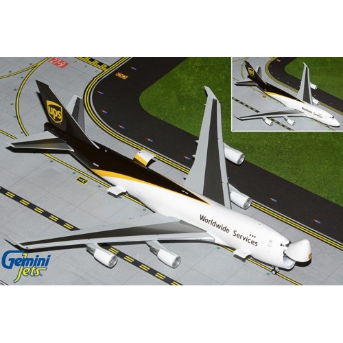 G2UPS932 - 1/200 UPS AIRLINES B747-400F (SCD) INTERACTIVE SERIES